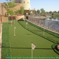 Fake Grass East Los Angeles, California Putting Green, Backyard Landscape Ideas