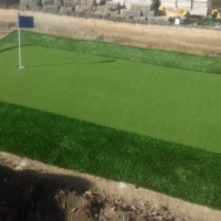 Grass Carpet Idlewild, California Home Putting Green, Backyard Design