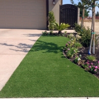 Grass Carpet Oak Glen, California Paver Patio, Front Yard
