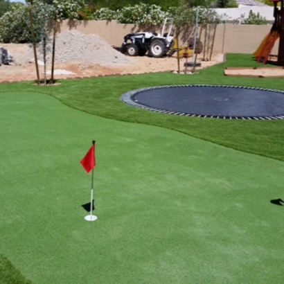 Artificial Grass Installation Arnold, California Best Indoor Putting Green, Backyard Designs