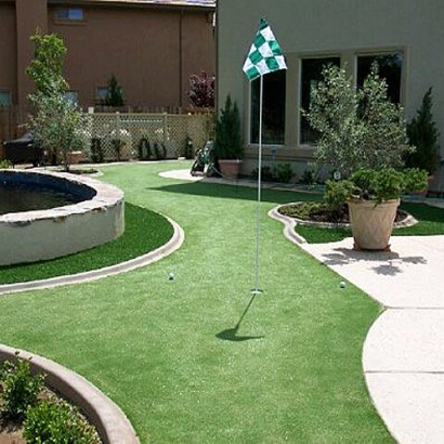 Fake Turf Taft, California Putting Green, Backyard Landscaping