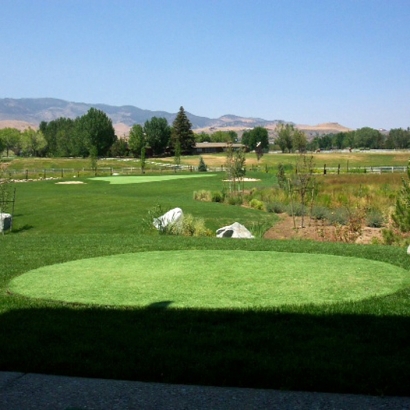 Faux Grass Desert Hot Springs, California Putting Green Grass, Backyard Landscaping