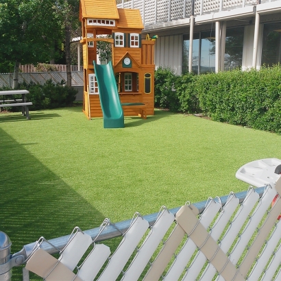 Installing Artificial Grass Bystrom, California Athletic Playground, Backyard Design