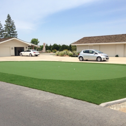 Synthetic Turf San Joaquin Hills, California Home Putting Green, Front Yard Ideas