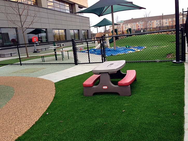 Artificial Grass Installation Fowler, California Playground Turf, Kids Swimming Pools