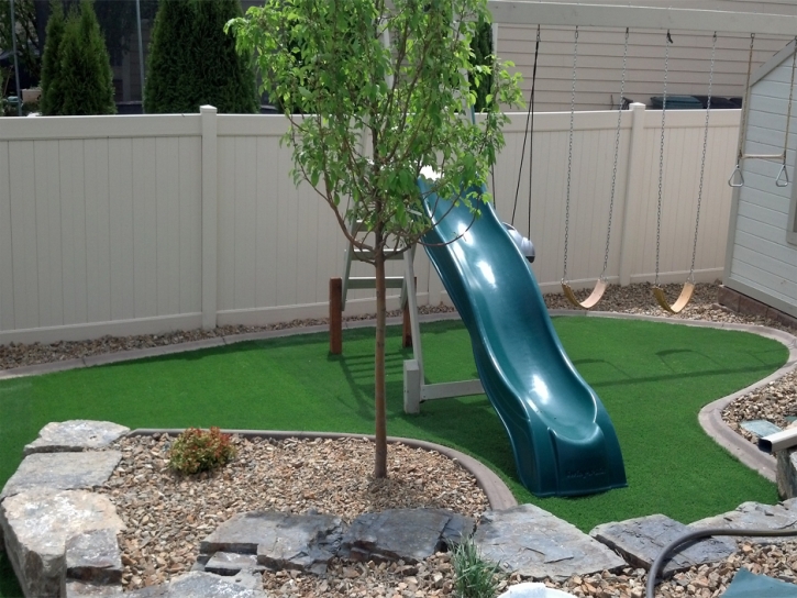 Artificial Grass Installation Opal Cliffs, California Roof Top, Backyard Design