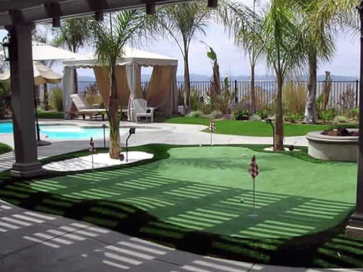 Artificial Turf Cost Wawona, California Diy Putting Green, Backyard Design