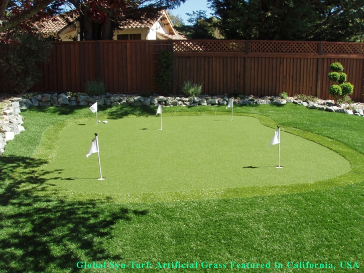 Fake Grass Carpet Commerce, California Landscape Design, Backyard Makeover