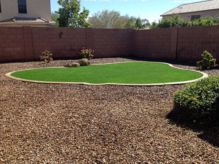 Fake Turf Planada, California City Landscape, Small Backyard Ideas