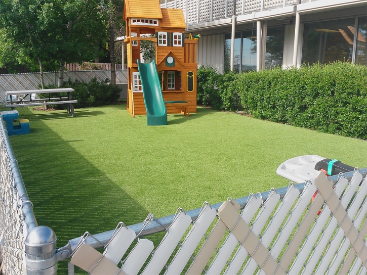 Installing Artificial Grass Bystrom, California Athletic Playground, Backyard Design