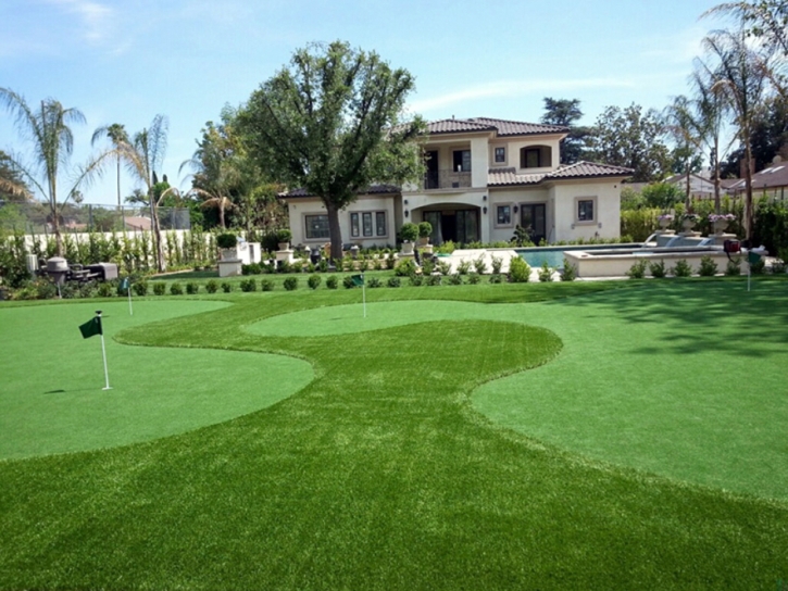 Synthetic Grass Cost Sanger, California Landscape Ideas, Small Front Yard Landscaping