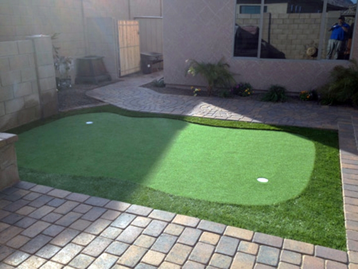 Synthetic Turf Greenfield, California Golf Green, Backyard Design