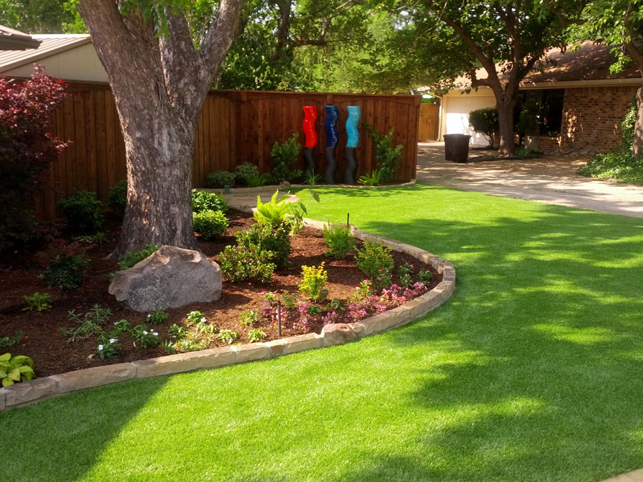 Backyard Landscaping Cost Factory, How To Landscape Yard Without Grass In Texas Usa